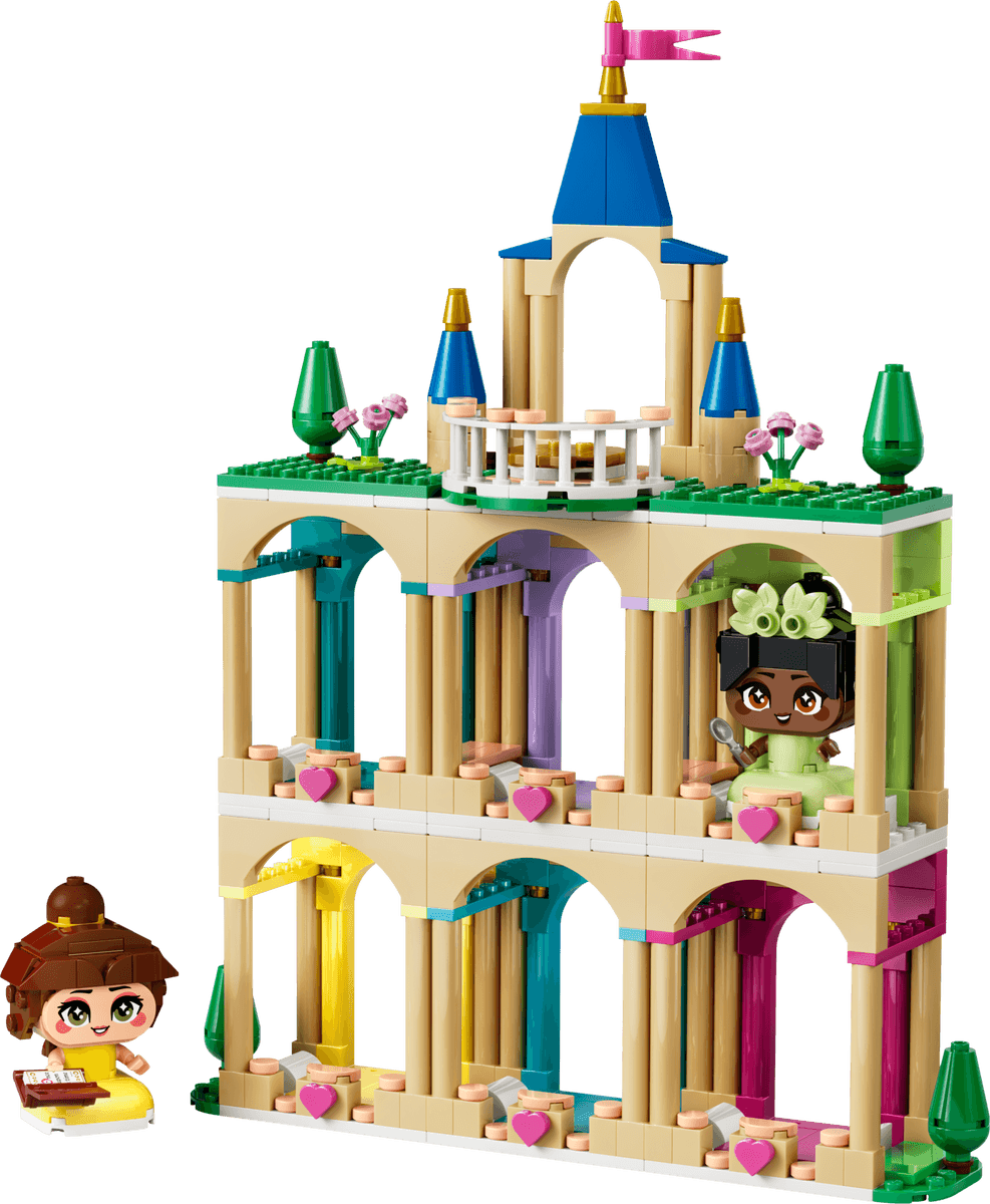Mini Belle & Tiana with Castle