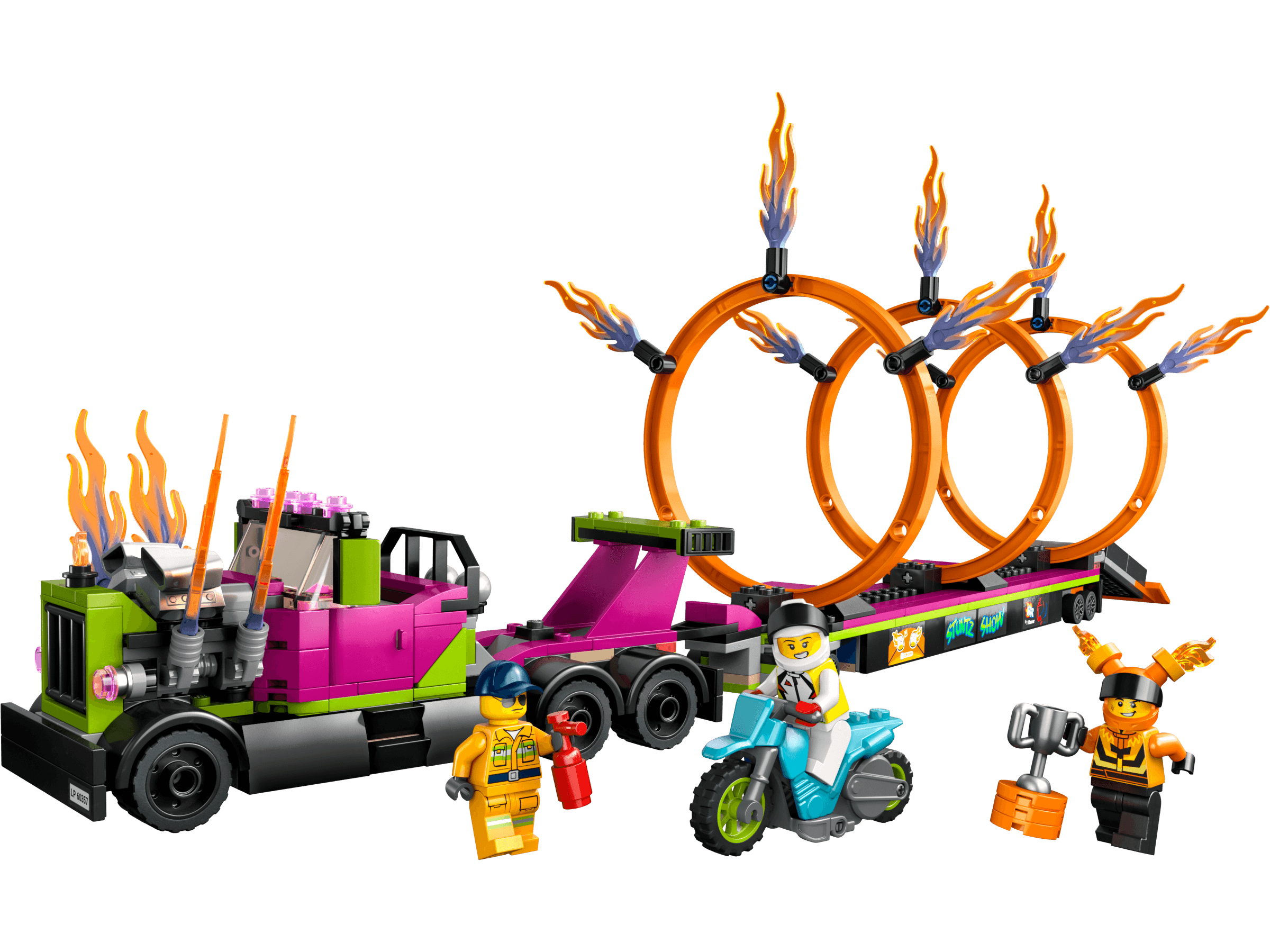 Stunt Truck & Ring of Fire Challenge