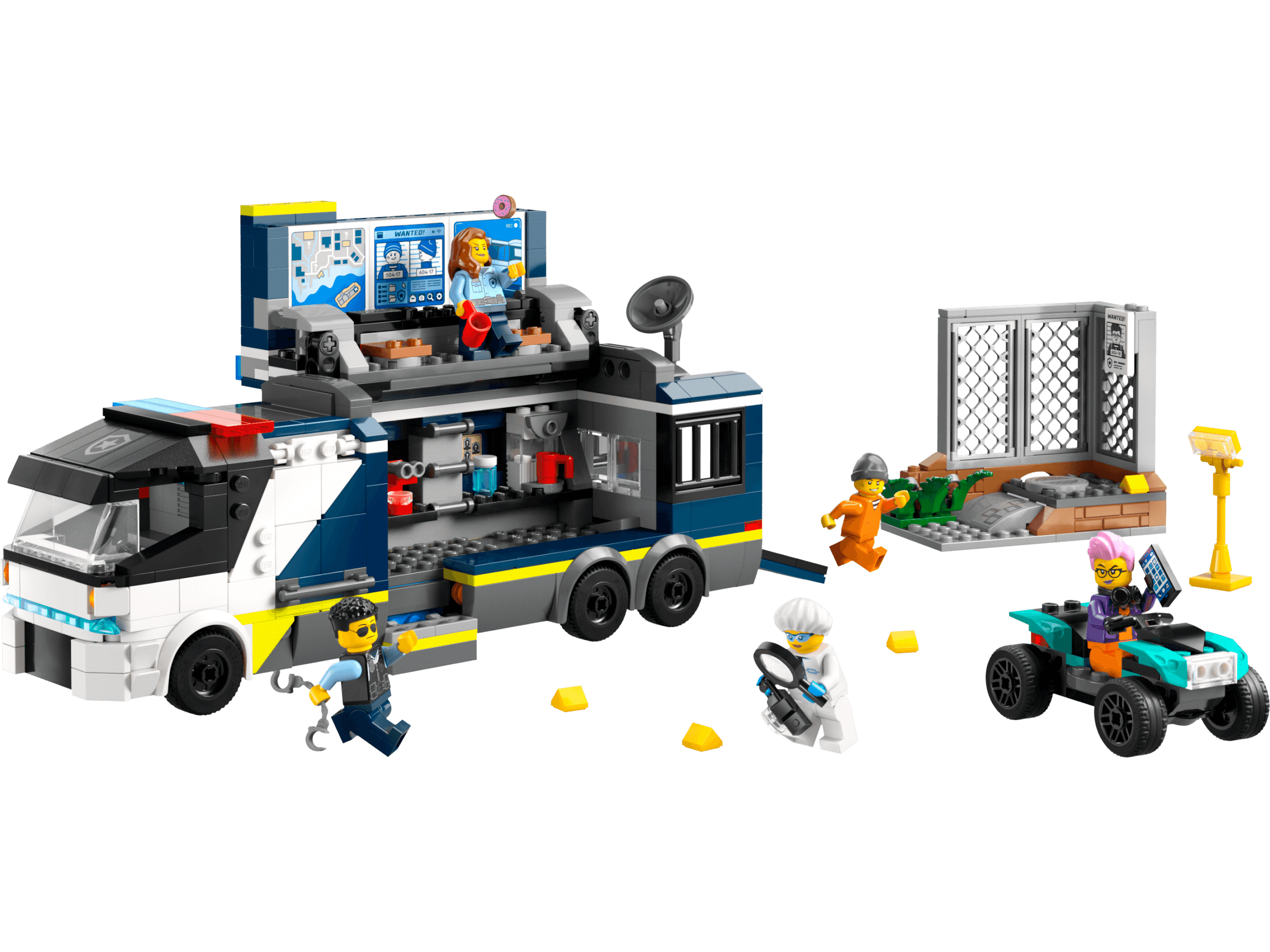 Police Mobile Crime Lab Truck