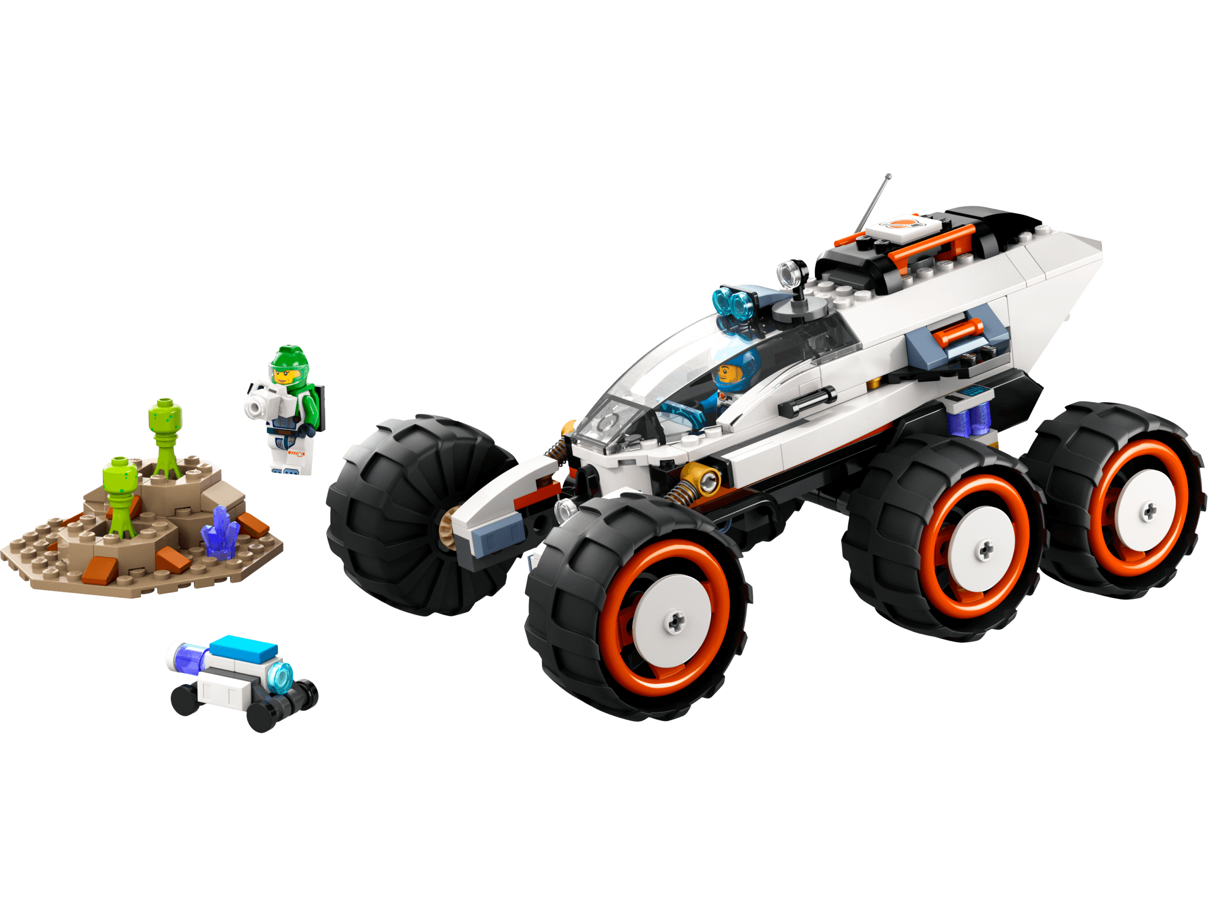 Space Explorer Rover and Alien Life