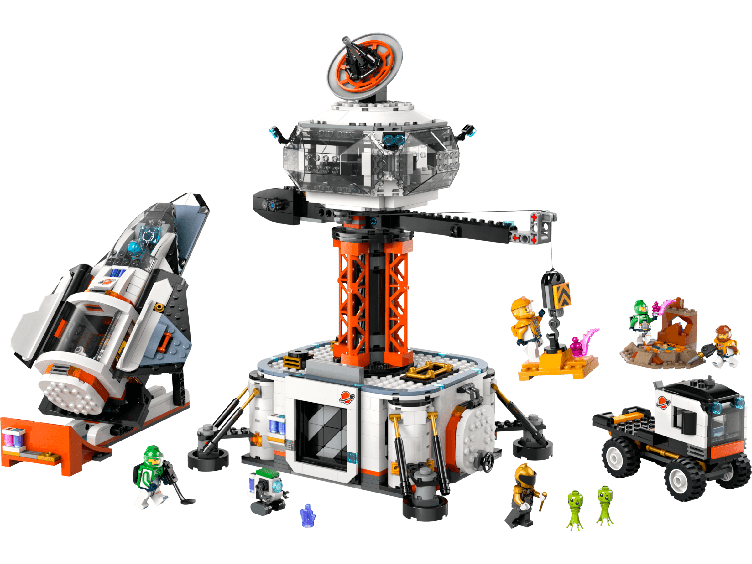 Space Base and Rocket Launchpad