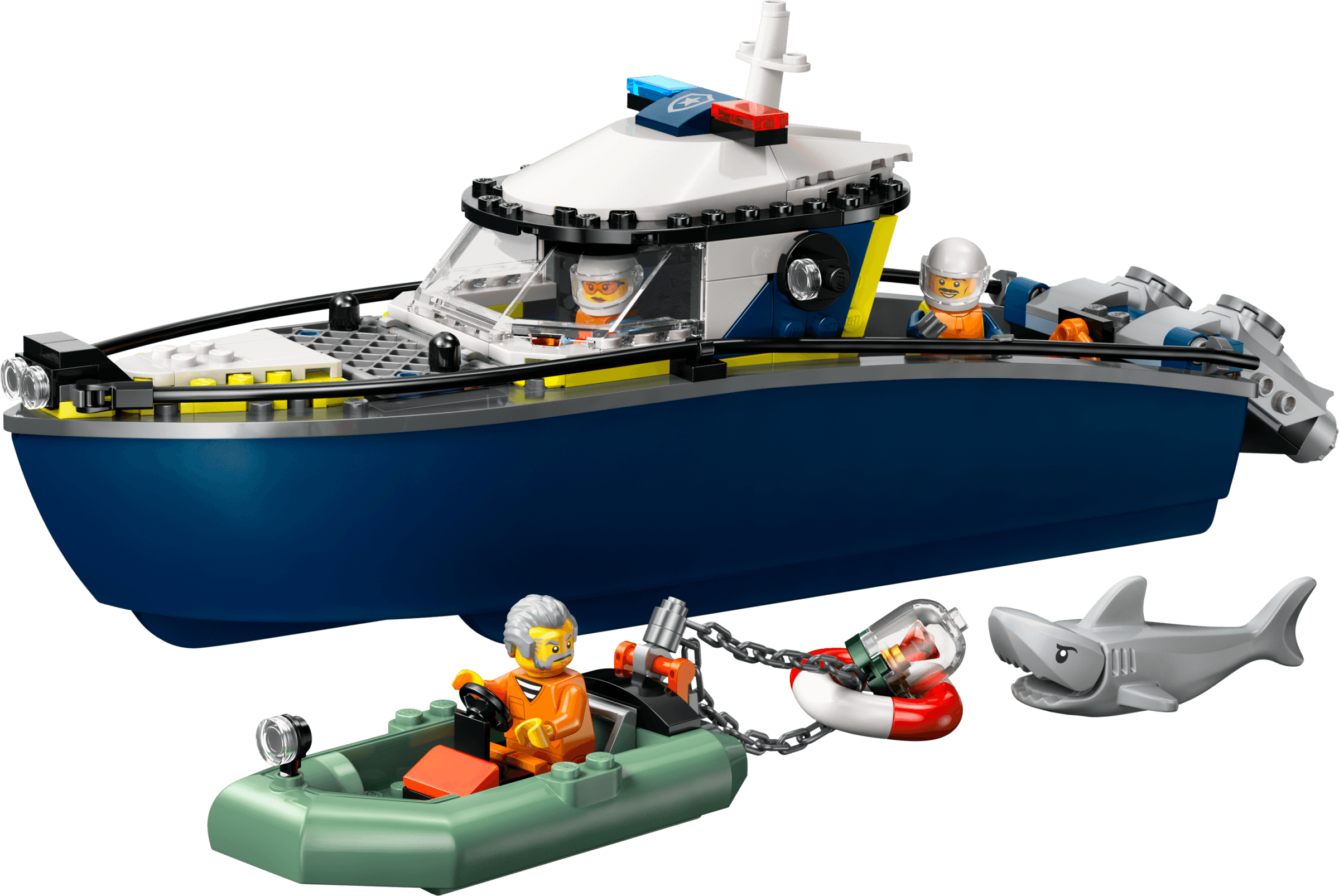 Police Boat Chase