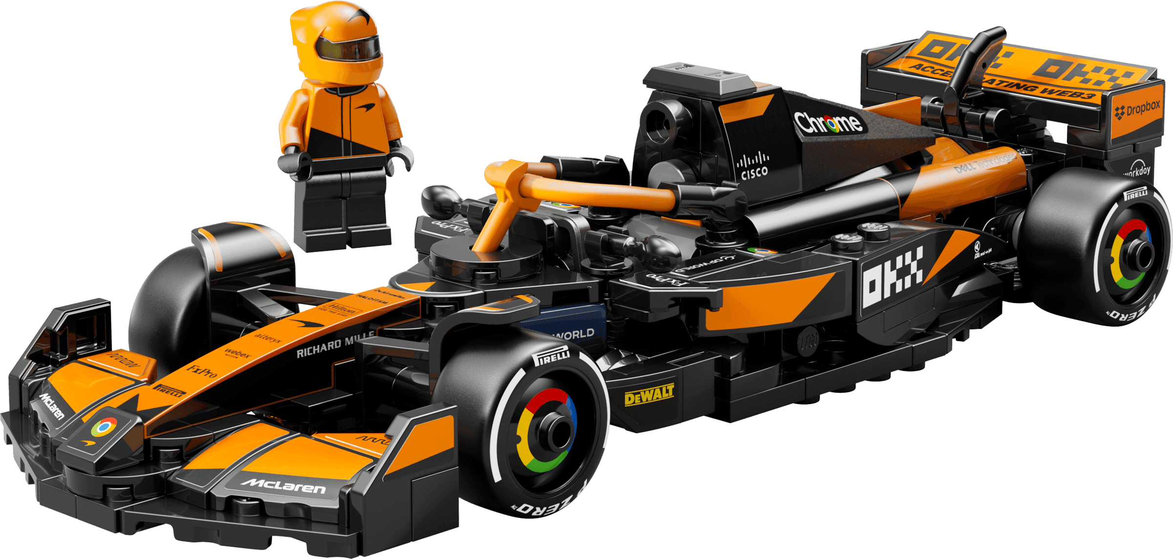 McLaren F1 Team MCL38 Race Car