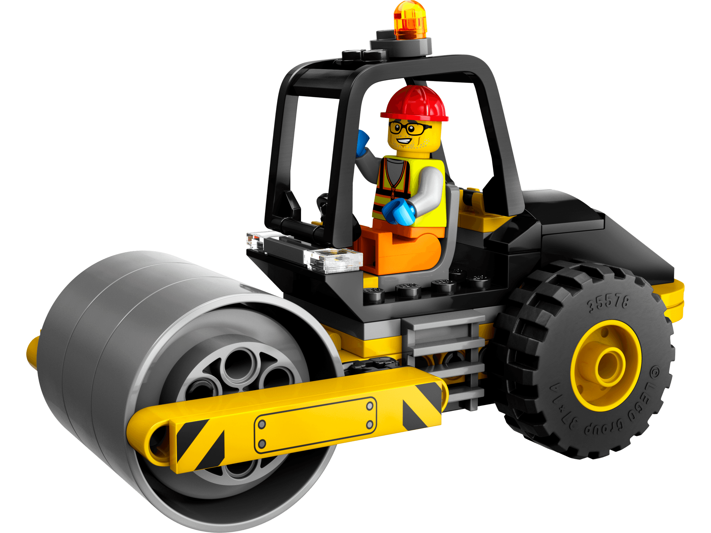Construction Steamroller