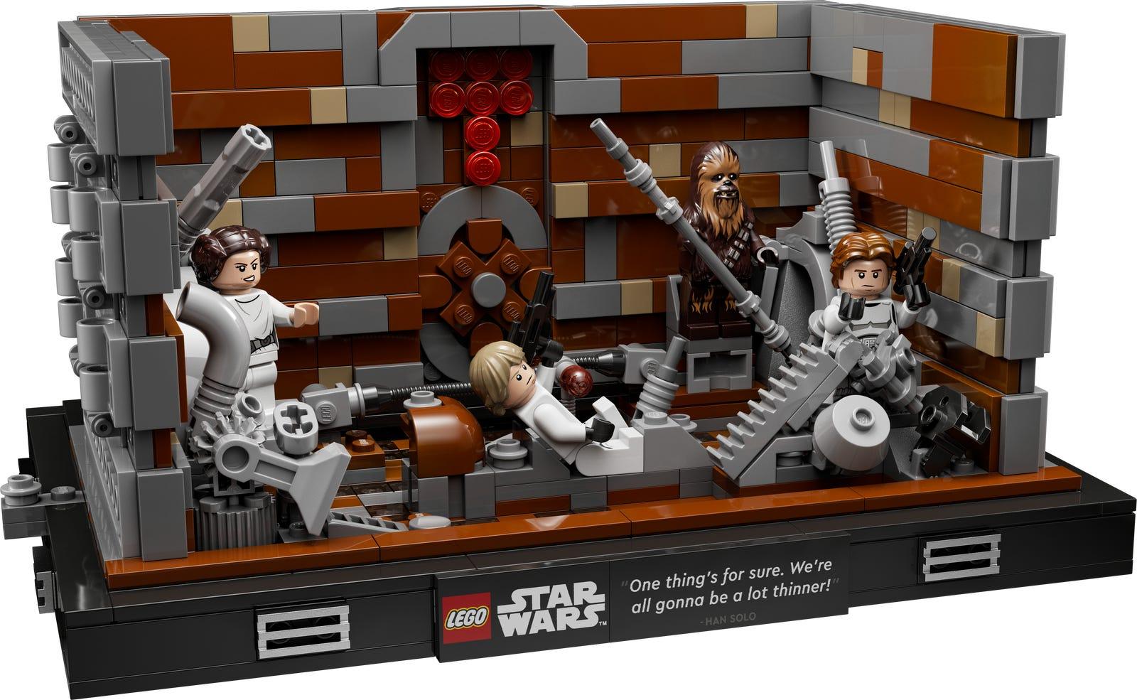 Death Star Trash Compactor Diorama