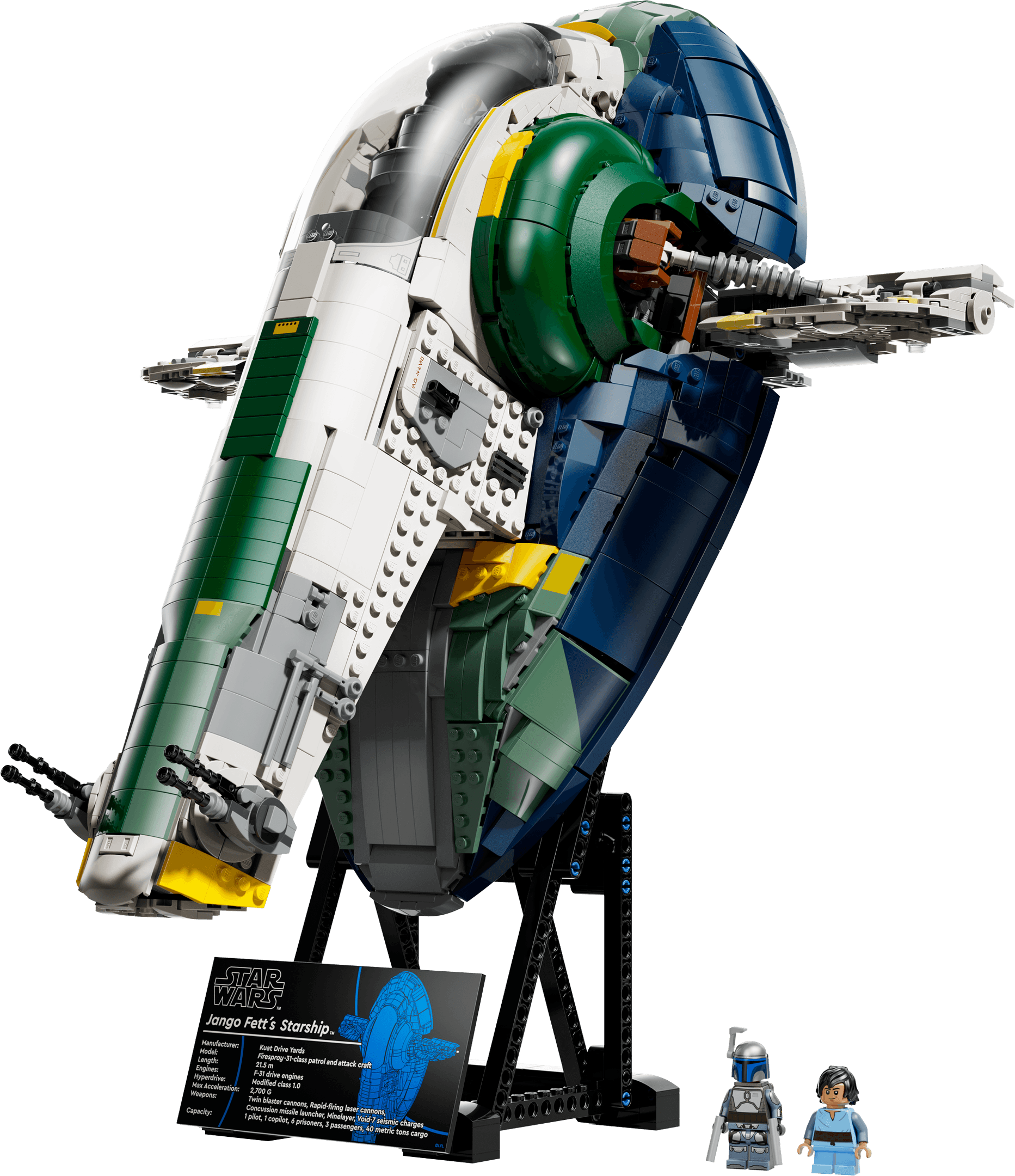 Jango Fett's Firespray-Class Starship