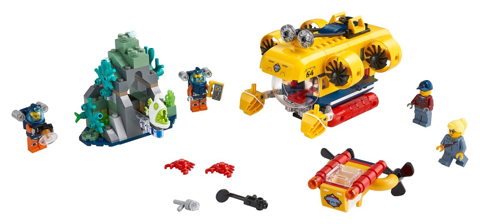 Ocean Exploration Submarine