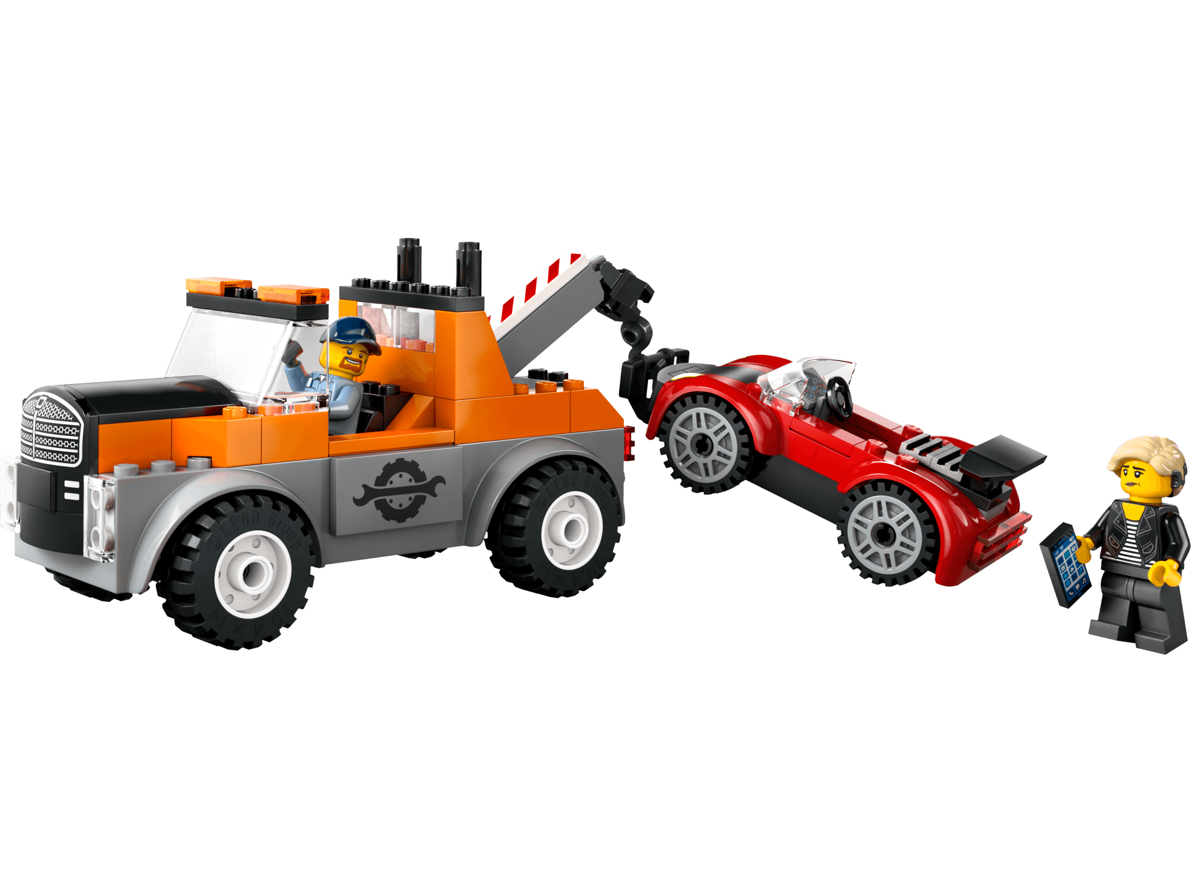 Tow Truck and Sports Car Repair