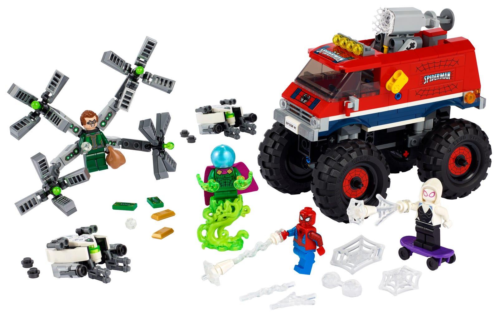 Spider-Man's Monster Truck vs. Mysterio
